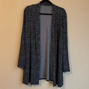 J. Jill wear ever collection open front longline cardigan